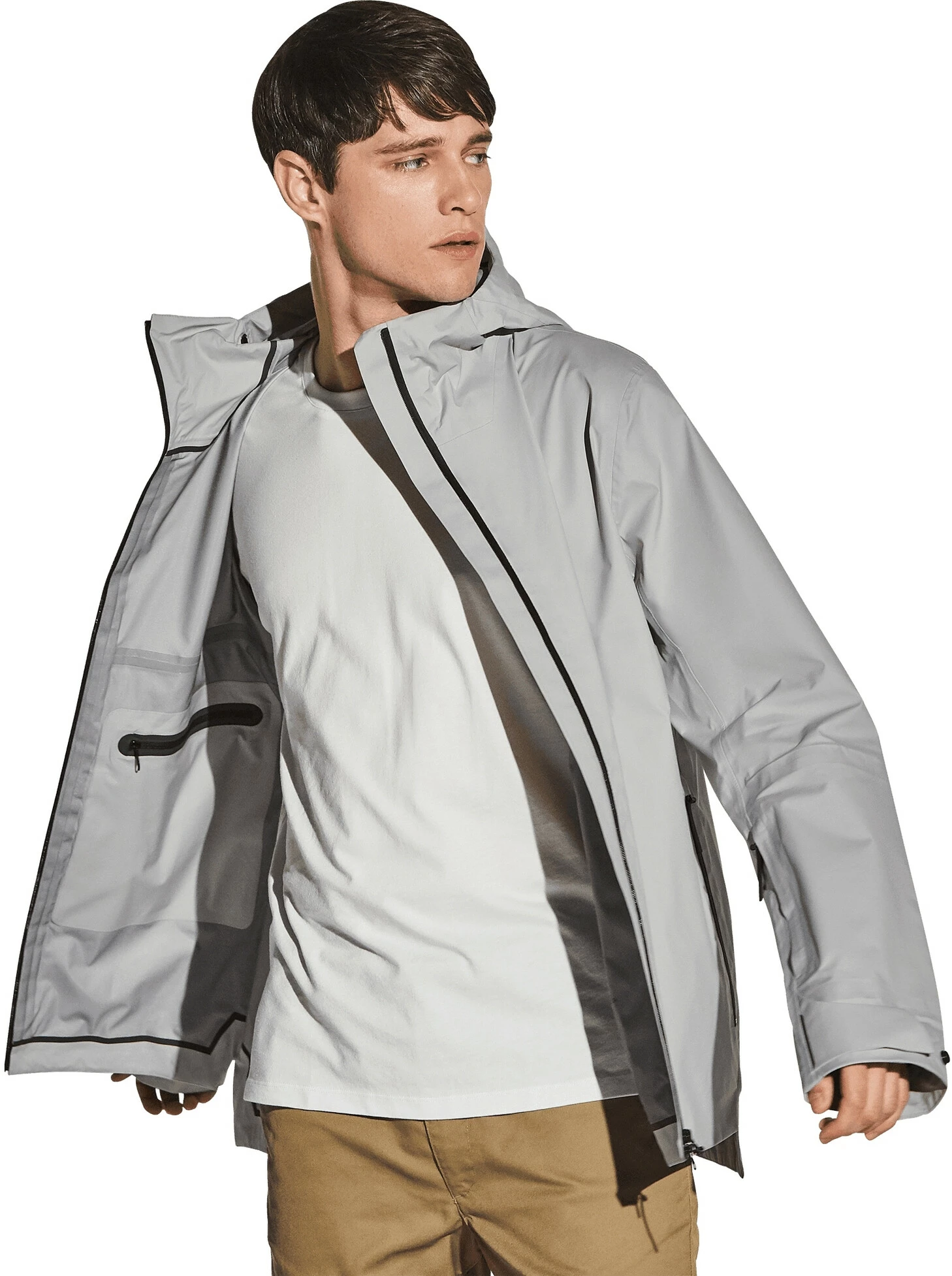 Jack Wolfskin Accra Jacket Men, Grijs 3 Jack Wolfskin Accra Jacket Men, Grijs - Afbeelding 3