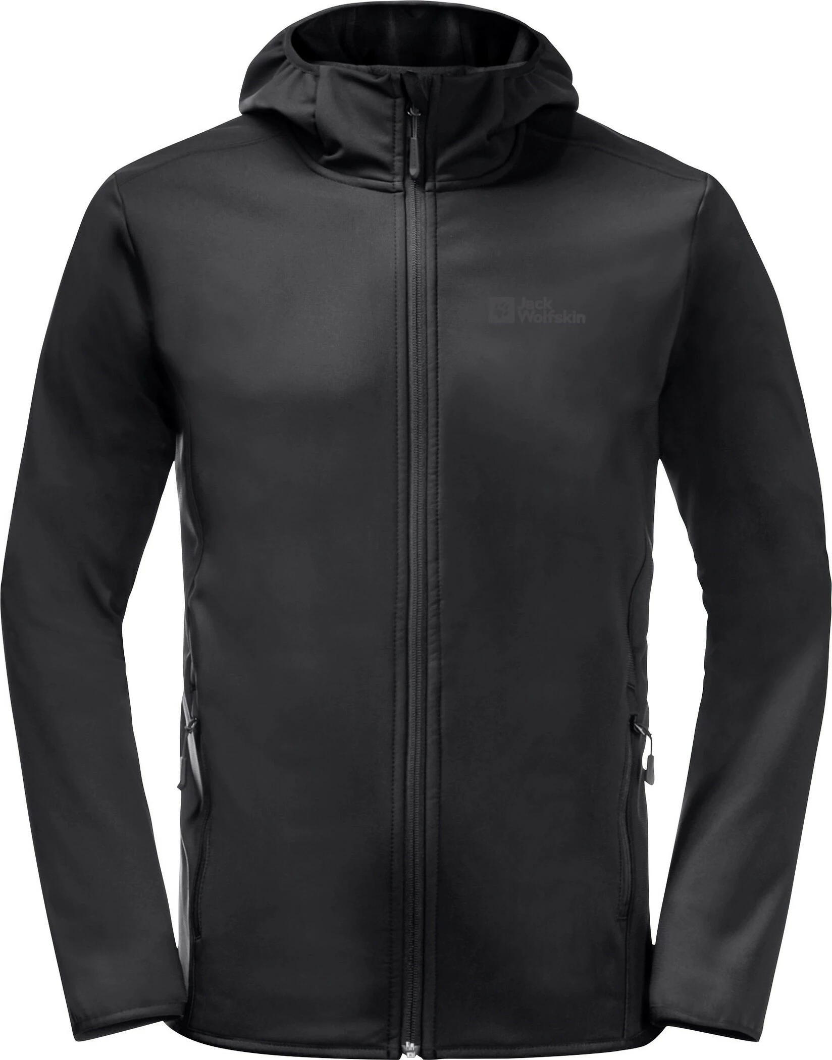 Jack Wolfskin Bornberg Hoody Men, Zwart 1 Jack Wolfskin Bornberg Hoody Men, Zwart