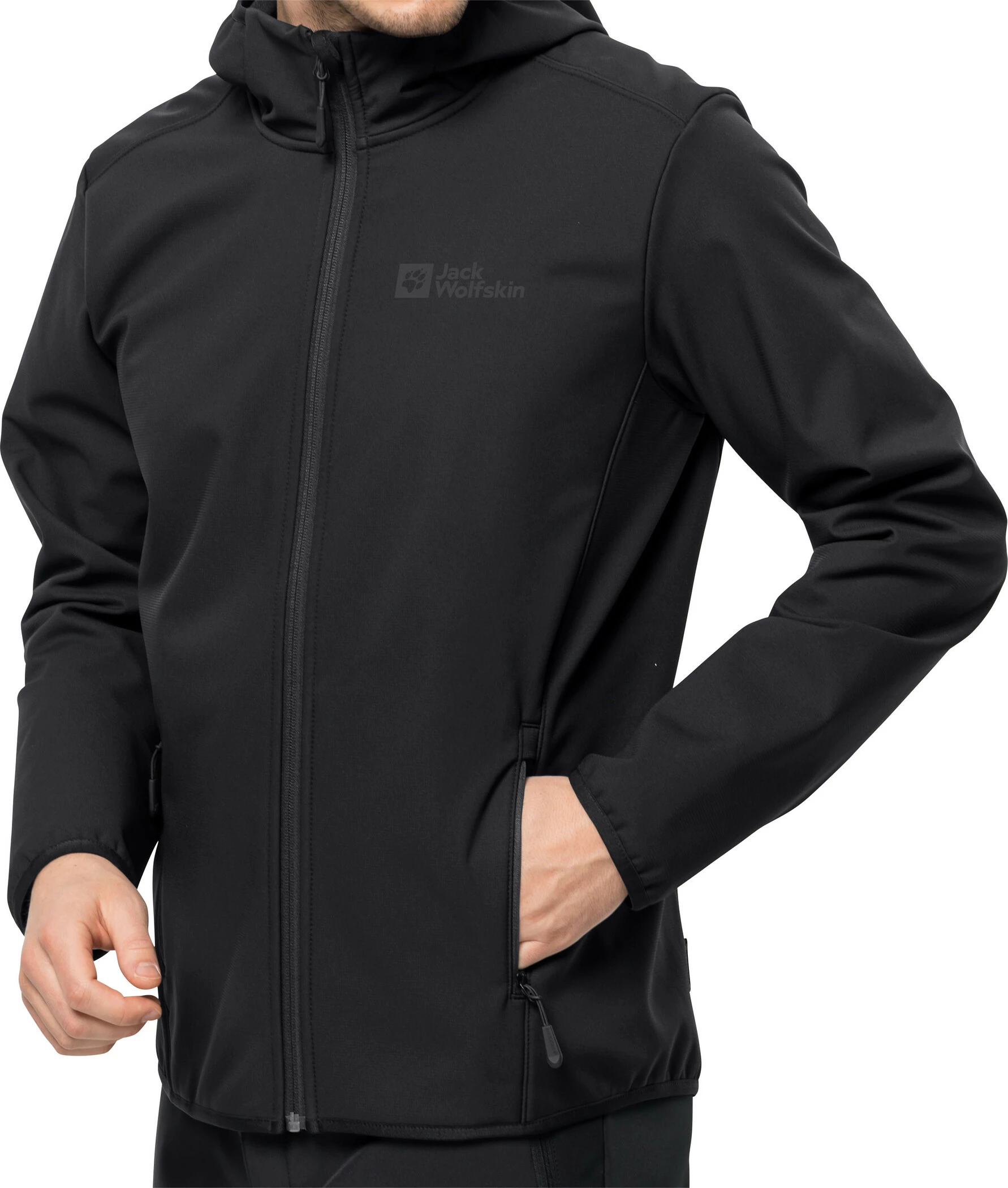 Jack Wolfskin Bornberg Hoody Men, Zwart 5 Jack Wolfskin Bornberg Hoody Men, Zwart - Afbeelding 5