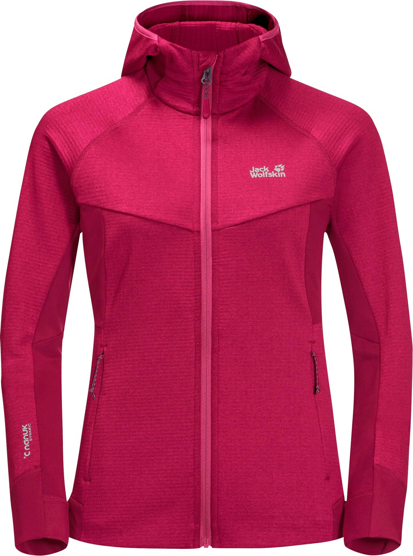 Jack Wolfskin Hydro Grid Fleece Jacket Women, Blauw 1 Jack Wolfskin Hydro Grid Fleece Jacket Women, Blauw