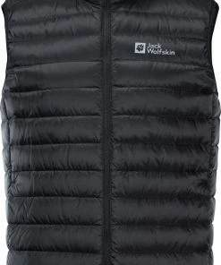 Jack Wolfskin Pack & Go Down Vest Men, Blauw