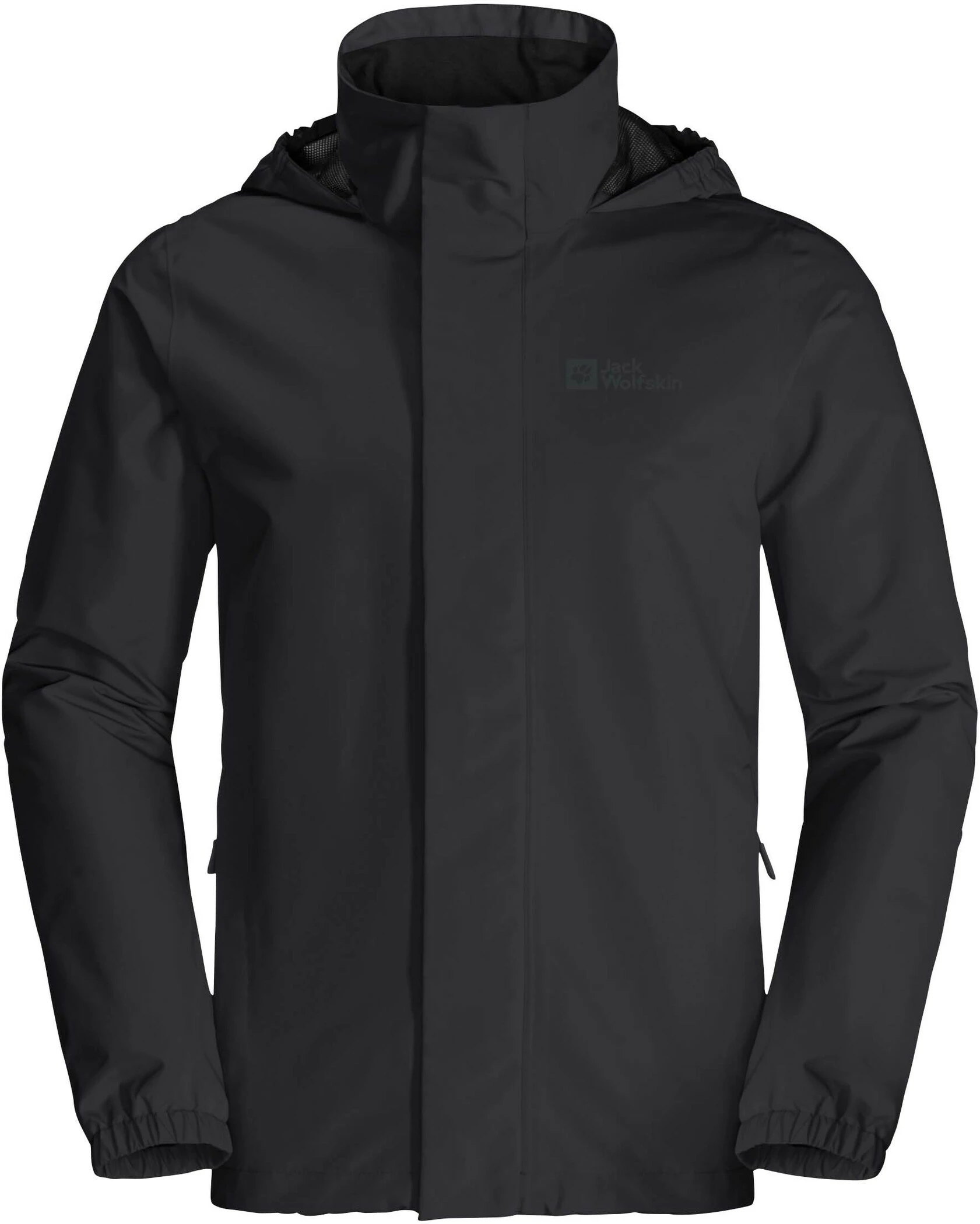 Jack Wolfskin Stormy Point 2L Jacket Men, Zwart 1 Jack Wolfskin Stormy Point 2L Jacket Men, Zwart
