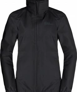 Jack Wolfskin Stormy Point 2L Jacket Women, Blauw