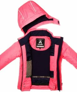 Kamik Aura Jacket Girls, Turquoise -Helly Hansen-winkel kamik aura jacket girls coral navy 3
