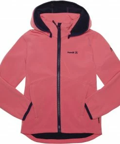 Kamik Faye Softshell Jacket Girls, Blauw