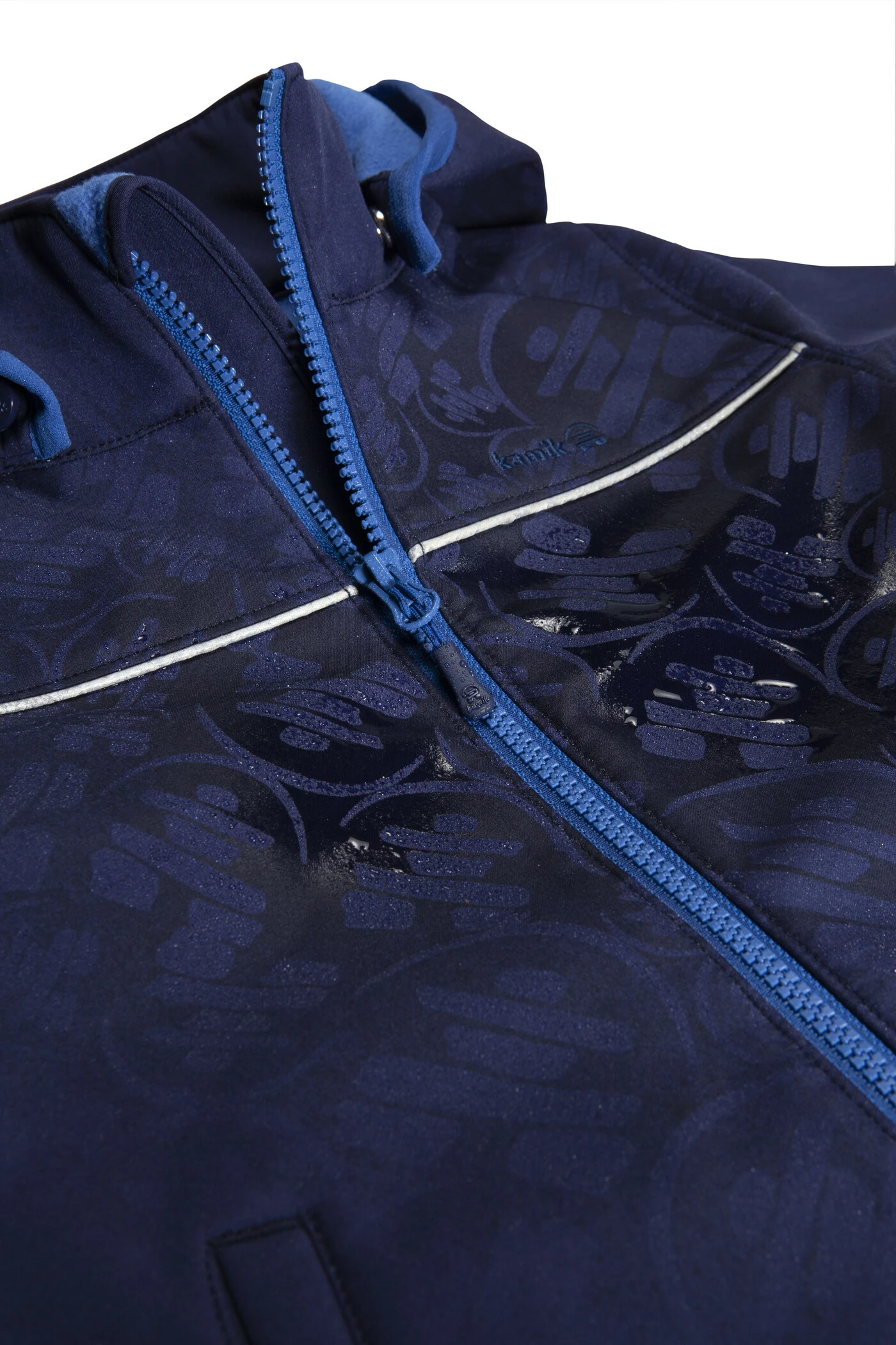 Kamik Jarvis Softshell Jacket Boys, Blauw 3 Kamik Jarvis Softshell Jacket Boys, Blauw - Afbeelding 3