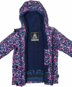 Kamik Keyla Winter Jacket Girls, Zwart/roze -Helly Hansen-winkel kamik keyla winter jacket girls marine 3