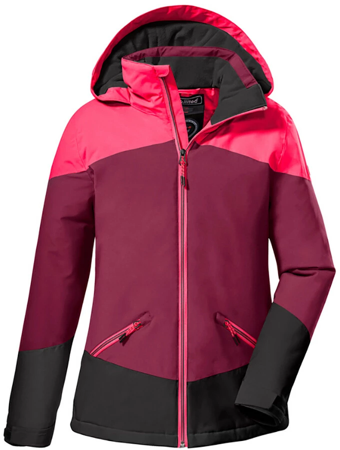 Killtec KOW 195 Jacket Girls, Roze 1 Killtec KOW 195 Jacket Girls, Roze