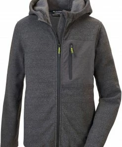 Killtec KOW 200 Knitted Fleece Jacket Boys, Olijf