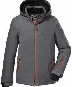 Killtec KSW 179 Ski Jacket Boys, Grijs