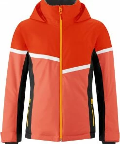 Maier Sports Astberg Jacket Girls, Oranje