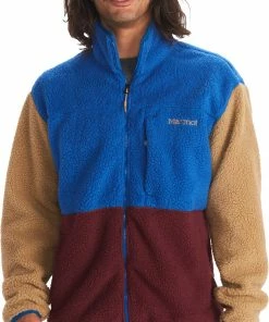 Marmot Aros Fleece Jacket Men, Beige/bruin -Helly Hansen-winkel marmot aros fleece jacket men dark azure port royal shetland 3