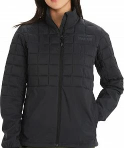 Marmot Echo Featherless Hybrid Dames, Olijf -Helly Hansen-winkel marmot echo featherless hybrid women black 4