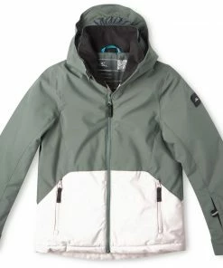 O'Neill O'Neill Adelite Jacket Girls, Groen/wit
