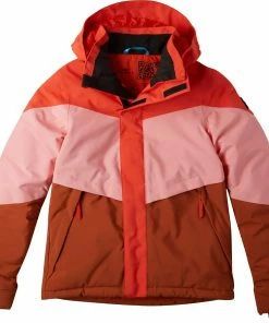 O'Neill O'Neill Coral Jacket Girls, Rood/oranje