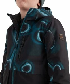 O'Neill O'Neill Texture Jacket Boys, Zwart/olijf 9 O'Neill O'Neill Texture Jacket Boys, Zwart/olijf -Helly Hansen-winkel oneill texture jacket boys blue heat map 4