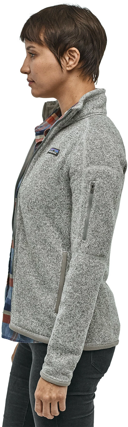 Patagonia Better Sweater Jas Dames, Blauw 4 Patagonia Better Sweater Jas Dames, Blauw - Afbeelding 4