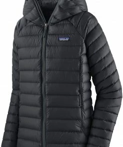 Patagonia Down Sweater Hoody Women, Blauw