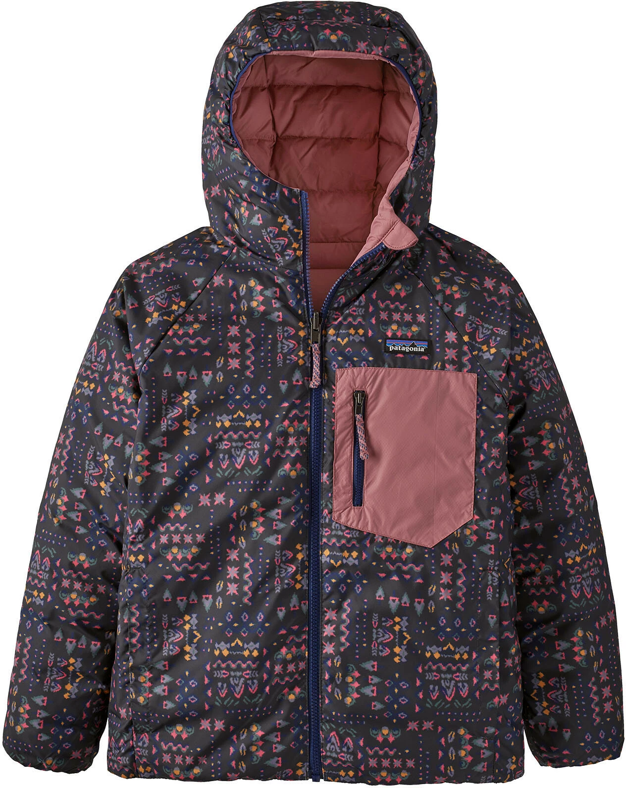 Patagonia Down Sweater Reversible Hoody Kids, Bont 2 Patagonia Down Sweater Reversible Hoody Kids, Bont - Afbeelding 2