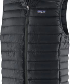 Patagonia Down Sweater Vest Men, Zwart