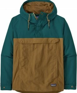 Patagonia Isthmus Anorak Men, Blauw