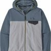 Patagonia Micro D Snap-T Jacket Boys, Blauw