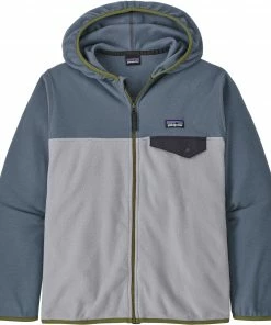 Patagonia Micro D Snap-T Jacket Boys, Blauw
