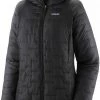 Patagonia Micro Puff Hoody Women, Olijf