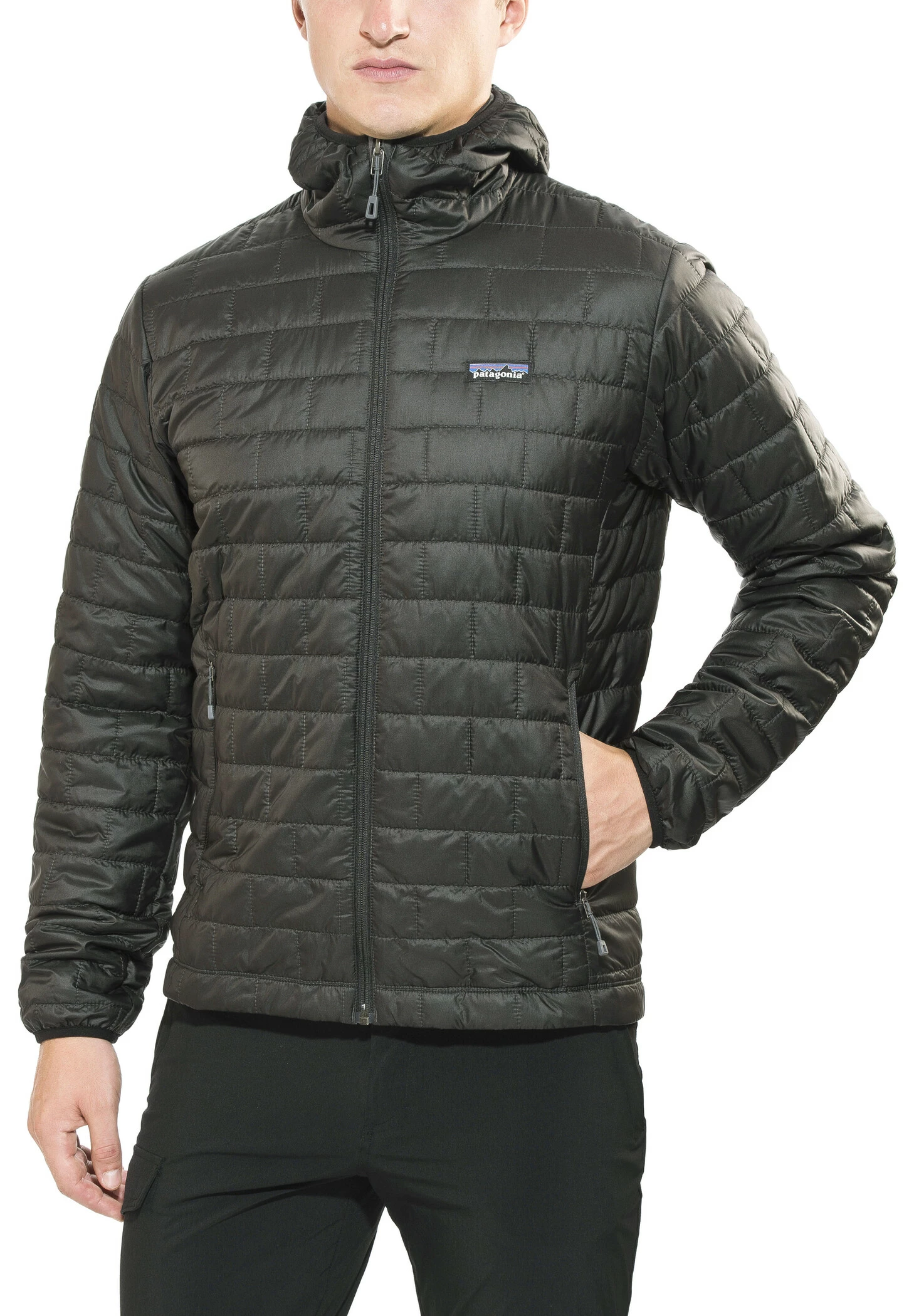 Patagonia Nano Puff Capuchon Jas Heren, Blauw 2 Patagonia Nano Puff Capuchon Jas Heren, Blauw - Afbeelding 2