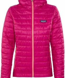 Helly Hansen-winkel 3 Patagonia Nano Puff Capuchon Jas Dames, Zwart