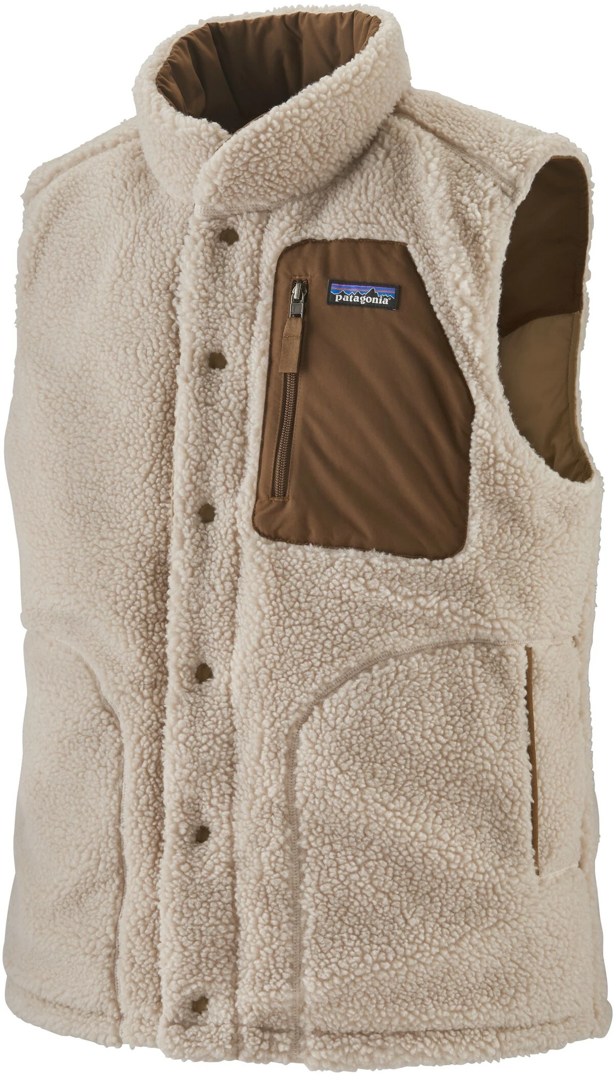 Patagonia Reversible Bivy Donsvest Heren, Beige 2 Patagonia Reversible Bivy Donsvest Heren, Beige - Afbeelding 2