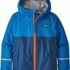 Patagonia Torrentshell 3L Jas Kinderen, Blauw