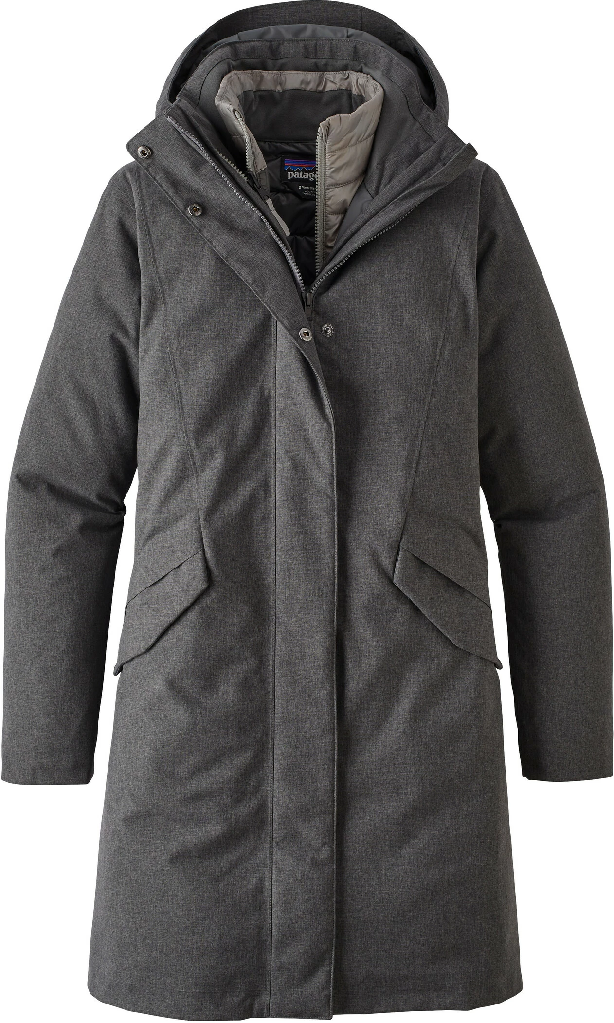 Patagonia Vosque 3-in-1 Parka Dames, Blauw 1 Patagonia Vosque 3-in-1 Parka Dames, Blauw