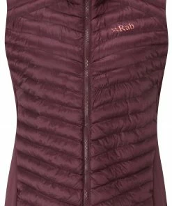 Rab Cirrus Flex 2.0 Vest Women, Rood