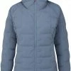 Rab Cubit Stretch Down Hoody Women, Blauw