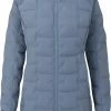 Rab Cubit Stretch Down Parka Women, Blauw