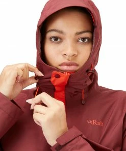 Rab Downpour Plus Jacket Women, Rood 23 Rab Downpour Plus Jacket Women, Rood -Helly Hansen-winkel rab downpour plus jacket women deep heather red grapefrui 12 2