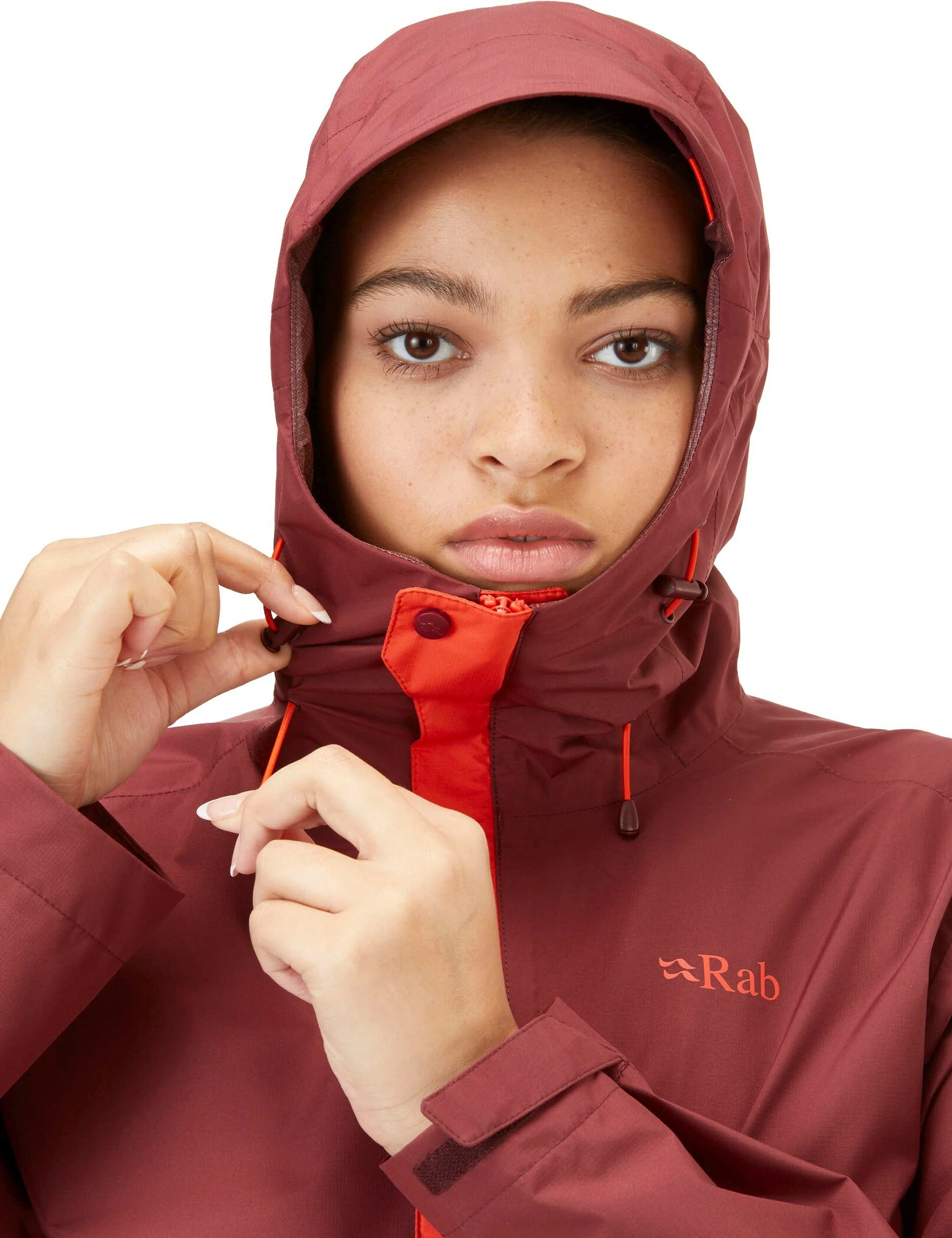 Rab Downpour Plus Jacket Women, Rood 12 Rab Downpour Plus Jacket Women, Rood - Afbeelding 12