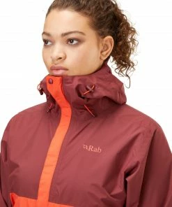 Rab Downpour Plus Jacket Women, Rood 19 Rab Downpour Plus Jacket Women, Rood -Helly Hansen-winkel rab downpour plus jacket women deep heather red grapefrui 8 2