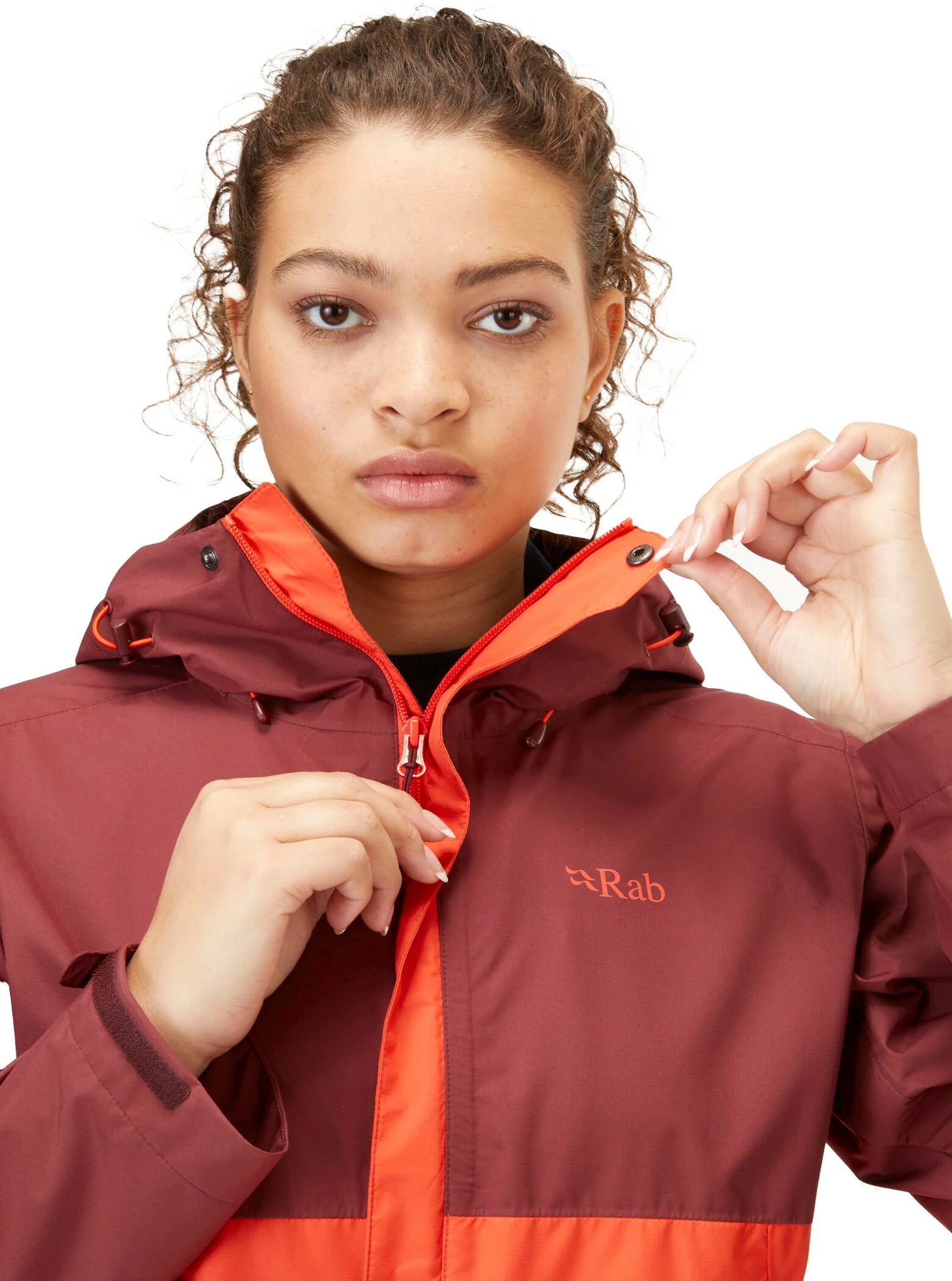 Rab Downpour Plus Jacket Women, Rood 9 Rab Downpour Plus Jacket Women, Rood - Afbeelding 9