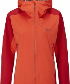 Rab Kinetic Alpine 2.0 Jacket Women, Blauw