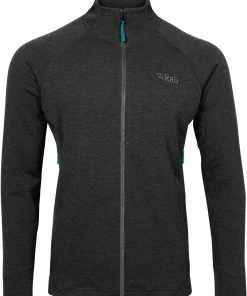Rab Nexus Full Zip Men, Zwart