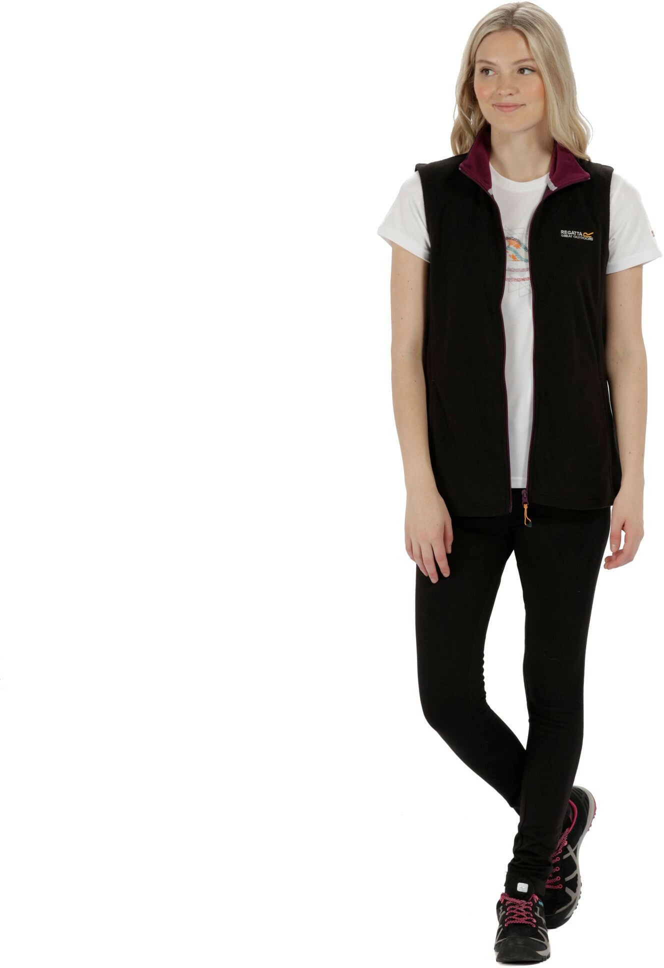 Regatta Sweetness II Bodywarmer Vest Dames, Zwart 6 Regatta Sweetness II Bodywarmer Vest Dames, Zwart - Afbeelding 6