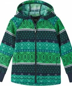 Reima Northern Fleece Sweater Youth, Blauw/roze