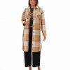 Rip Curl Breeze Check Jacket Women, Beige