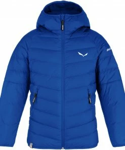 SALEWA Brenta RDS Down Jacket Kids, Blauw