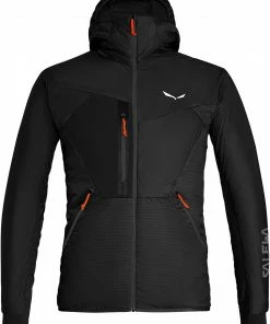 SALEWA Pedroc Hybrid Tirol Wool Hood Jacket Men, Blauw