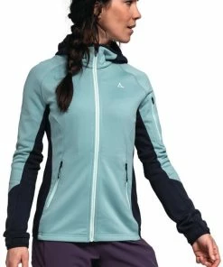 Schöffel Schöffel Lodron Fleece Hoody Women, Blauw 7 Schöffel Schöffel Lodron Fleece Hoody Women, Blauw -Helly Hansen-winkel schoeffel lodron fleece hoody women cole blue 3