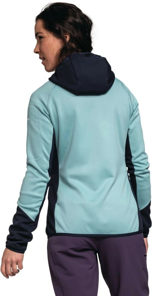 Schöffel Schöffel Lodron Fleece Hoody Women, Blauw 4 Schöffel Schöffel Lodron Fleece Hoody Women, Blauw - Afbeelding 4
