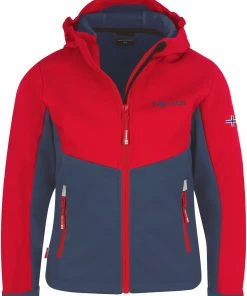 TROLLKIDS Kristiansand Jacket Kids, Blauw/groen